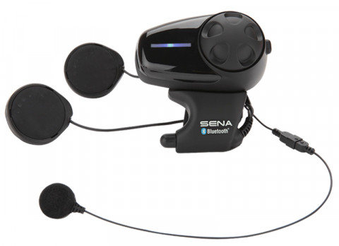 Interkom Motocyklowy Sena SMH10D-10 Bluetooth 3.0 900M z mikrofonem na pałąku, zestaw na 2 kaski - Galeria zdjęcie 7
