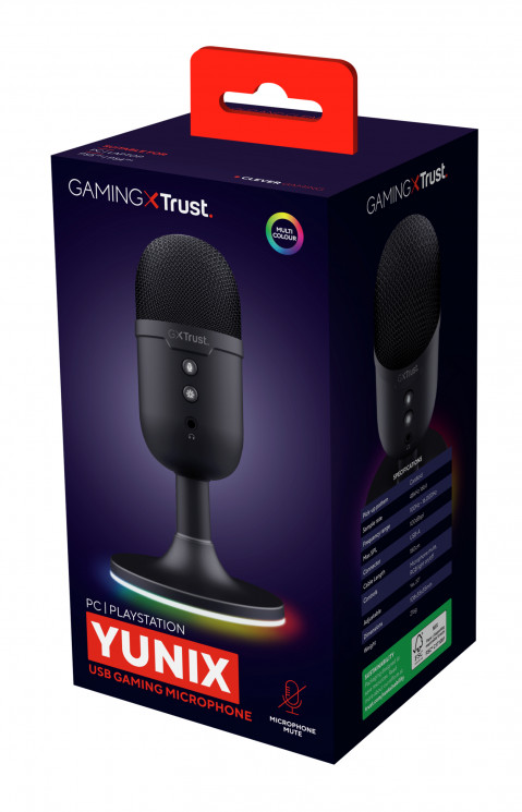 MIKROFON TRUST GXT234 YUNIX USB czarny (25372) - Galeria zdjęcie 6