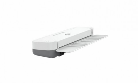 HP Laminator ONELAM 400 A3, na zimno/gorąco, zintegrowany trymer, zaokrąglacz rogów, prędkość 40cm/min + 15 folii: 3xA4, 4xA5, 4xA6, 4xB-CARD, biały - Galeria zdjęcie 4