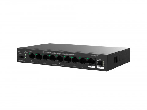 Switch Tenda TEG1110PF-8-120W - Galeria zdjęcie 4