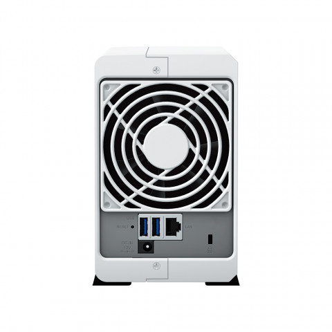 NAS Synology DS223j; Tower; 2x (3.5" SATA HDD); Realtek RTD1619B; ,1 GB DDR4, 1x 1GbE RJ-45 - Galeria zdjęcie 4