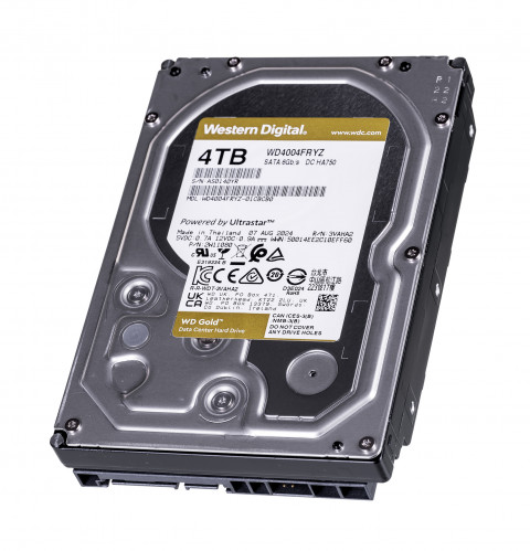 Dysk twardy HDD WD Gold 4TB 3,5" SATA WD4004FRYZ - Galeria zdjęcie 3