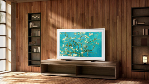 Telewizor Samsung QE32LS03CBU QLED 32'' Full HD Tizen Dolby Digital Plus DVB-T2 Czarny - Galeria zdjęcie 6