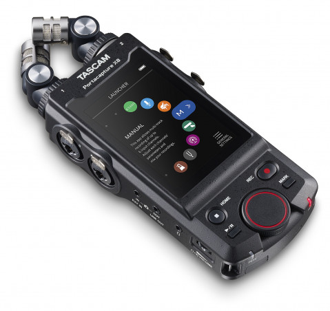 Tascam Portacapture X8 - Przenośny, wielościeżkowy rejestrator o wysokiej rozdzielczości - Galeria zdjęcie 6