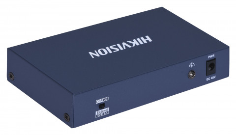 SWITCH POE HIKVISION DS-3E0106HP-E 6-PORTOWY - Galeria zdjęcie 4