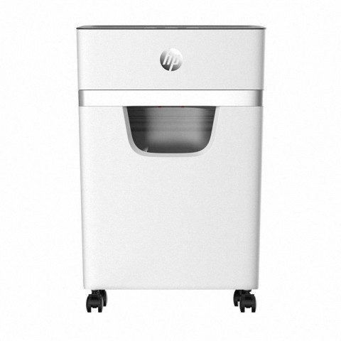 HP Niszczarka ONESHRED 10MC, mikrościnki, P-5, 10 kart., 20l, jasnoszara - Galeria zdjęcie 3