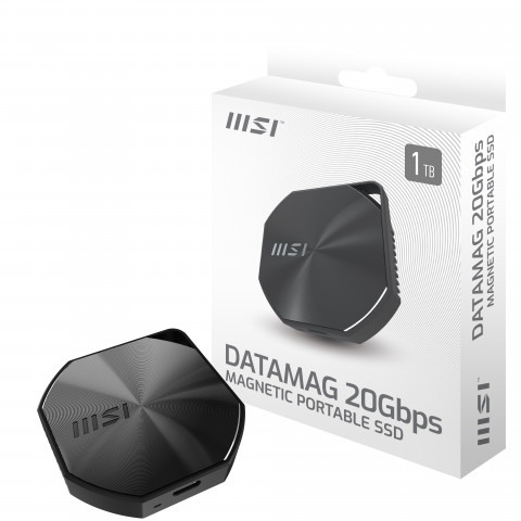 Dysk zewnętrzny SSD MSI DATAMAG 20Gbps 2TB (S78-440Q870-P83) - Galeria zdjęcie 2