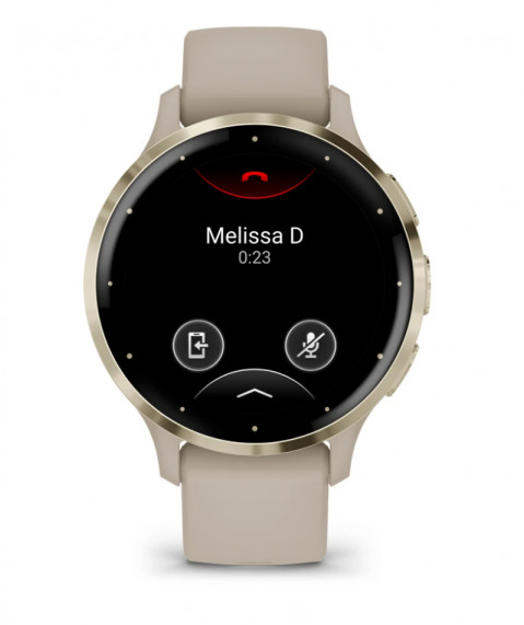 Zegarek Garmin Venu 3S 41mm Beżowy - Galeria zdjęcie 2