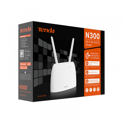 Router Wi-Fi 3G 4G VoLTE N300 Tenda 4G06 - Galeria zdjęcie 4