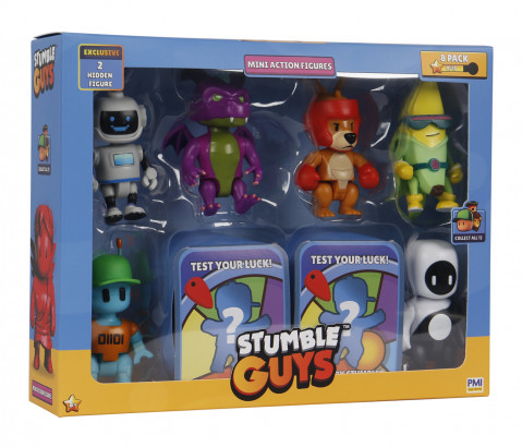 STUMBLE GUYS S2 MINI ACTION FIGURES - 8 PACK DELUXE BOX VER.B - Galeria zdjęcie 1