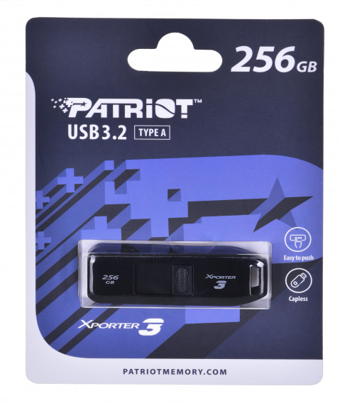PARTIOT FLASHDRIVE Xporter 3 256GB Type A USB3.2 - Galeria zdjęcie 1
