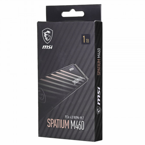 Dysk SSD MSI SPATIUM M460 1TB PCIe 4.0 NVMe M.2 (S78-440L930-P83) - Galeria zdjęcie 7