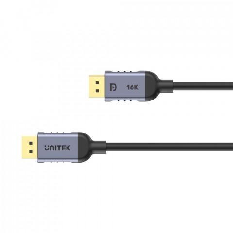 UNITEK KABEL DISPLAYPORT 1.4 8K 60HZ, 4K 240HZ, 2M - Galeria zdjęcie 2