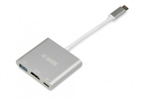 HUB I-BOX USB TYPE-C POWER DELIVERY + HDMI + USB A - Galeria zdjęcie 1