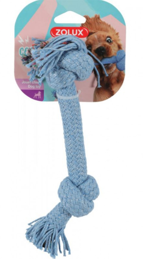 ZOLUX Cosmic - zabawka sznurowa z dwoma węzłami - 40cm - Galeria zdjęcie 2