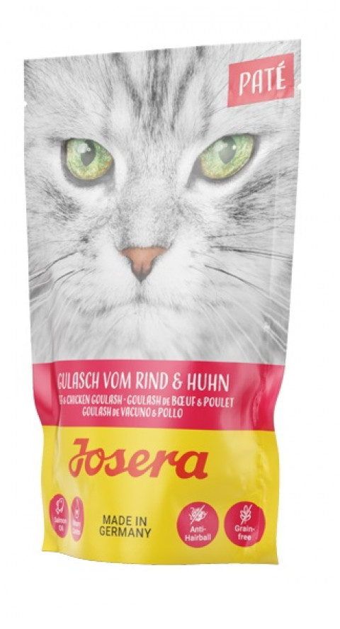 JOSERA Pate gulasz kurczak z wołowiną - mokra karma dla kota - 85 g - Galeria zdjęcie 1