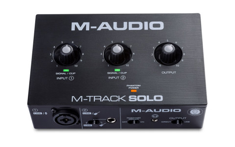 M-AUDIO M-Track SOLO - Interfejs Audio USB - Galeria zdjęcie 2