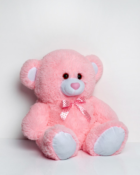 Miś TOMMY 65cm różowy - Galeria zdjęcie 2