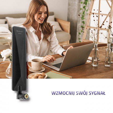 QOLTEC ANTENA 4G LTE DOOKÓLNA | 7DBI | WEWNĘTRZNA - Galeria zdjęcie 5