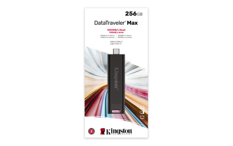 KINGSTON FLASH 256GB Max 1000R/900W USB 3.2 DataTraveler Gen 2 - Galeria zdjęcie 9