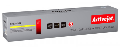 Activejet ATO-310YN Toner do drukarki OKI, Zamiennik OKI 44469704; Supreme; 2000 stron; żółty. - Galeria zdjęcie 1