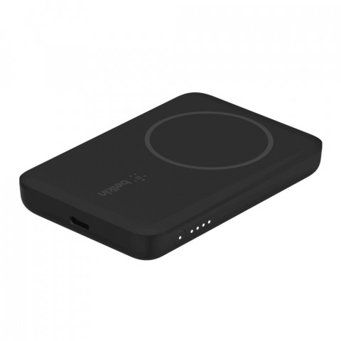 Powerbank bezprzewodowy Belkin BoostCharge Magnetic Wireless Power Bank 2.5K MagSafe Compatible 2500mAh Black - Galeria zdjęcie 4