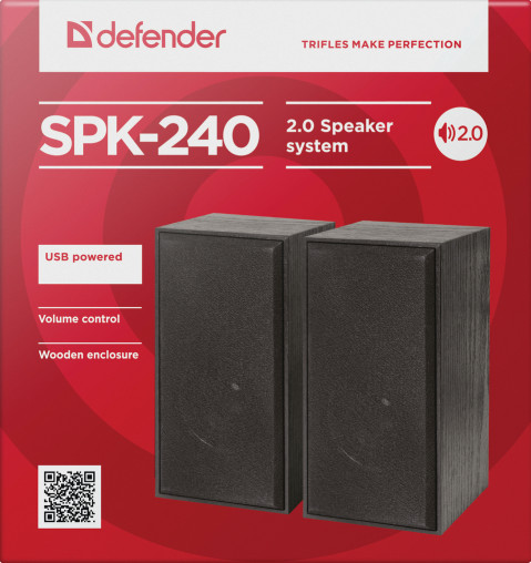 DEFENDER GŁOŚNIKI SPK-240 6W 2.0 USB 65224 - Galeria zdjęcie 7