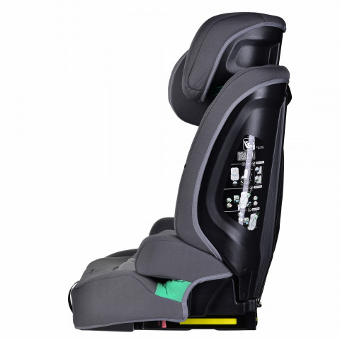 Kinderkraft fotel SAFETY FIX 2 i-Size 9-36kg Szary 5VAT - Galeria zdjęcie 6