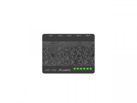 LANBERG SWITCH DSP1-1005 (5-PORT, 1GB/S) - Galeria zdjęcie 4