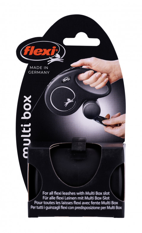 Pojemnik flexi Vario Multi Box - pojemnik na karmę lub woreczki, kolor czarny - Galeria zdjęcie 5