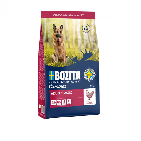 BOZITA Original Adult Classic Kurczak - sucha karma dla psa - 12kg + GRATIS! - Galeria zdjęcie 4