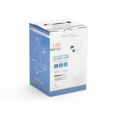 MONTIS MT044 LAMPKA BIURKOWA LED AKUMULATOROWA - Galeria zdjęcie 3