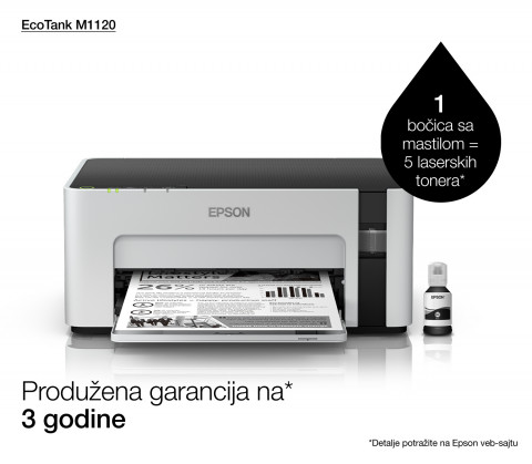 Drukarka atramentowa Epson EcoTank M1120 - Galeria zdjęcie 16