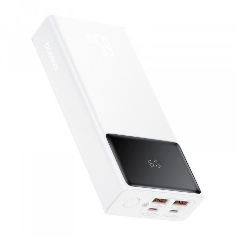 Powerbank Baseus Star-Lord 20000mAh 65W+kabel USB-USB C (biały) - Galeria zdjęcie 3