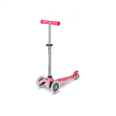 Hulajnoga Mini Micro Deluxe Glow LED Plus Frosty Pink - Galeria zdjęcie 1