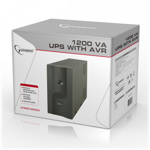Energenie zasilacz awaryjny ups avr 1200va 4x c13 ups-pc-1202ap - Galeria zdjęcie 3