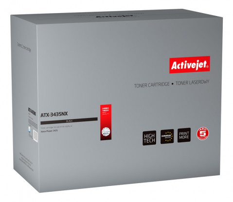 Activejet ATX-3435NX Toner do drukarki Xerox, Zamiennik Xerox 106R01415; Supreme; 10000 stron; czarny. - Galeria zdjęcie 1