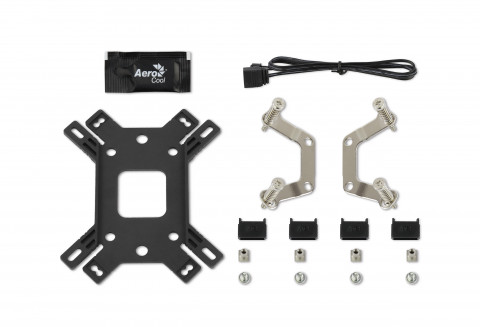 Chłodzenie CPU AEROCOOL PGS MIRAGE 5 ARGB PWM 4p - Galeria zdjęcie 7