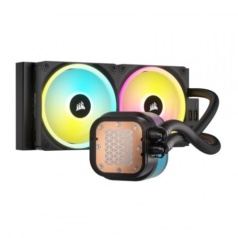 Chłodzenie wodne Corsair iCUE LINK H100i RGB Black - Galeria zdjęcie 6