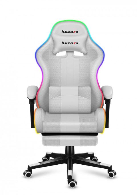 Fotel gamingowy Huzaro Force 4.7 RGB White - Galeria zdjęcie 5