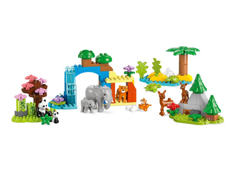 LEGO DUPLO TOWN 10446 Rodziny dzikich zwierząt 3w1 - Galeria zdjęcie 4