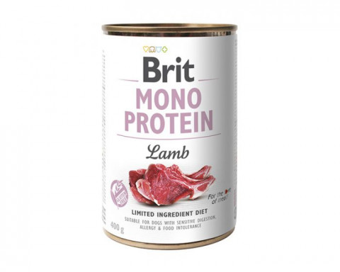 BRIT MONO PROTEIN - Jagnięcina - 400 g.jpg