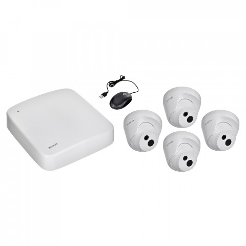ZESTAWY DO MONITORINGU TENDA 4-KAMERY K4P-4CR - Galeria zdjęcie 1