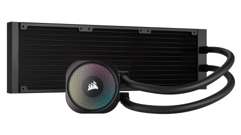 CORSAIR NAUTILUS 360 ARGB, 360mm Radiator, Liquid CPU Cooler - Galeria zdjęcie 3