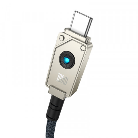 Kabel Baseus Unbreakable USB-USB C 100W 2m (biały) - Galeria zdjęcie 4