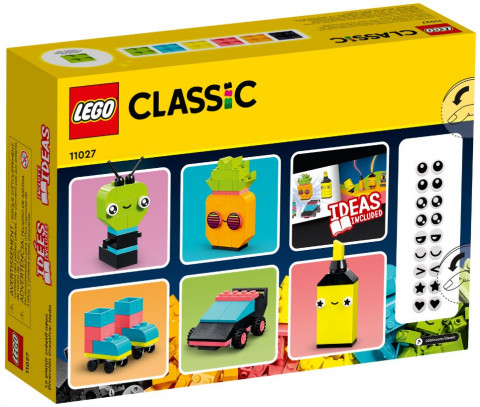 LEGO Classic 11027 Kreatywna zabawa neonowymi kolorami - Galeria zdjęcie 2