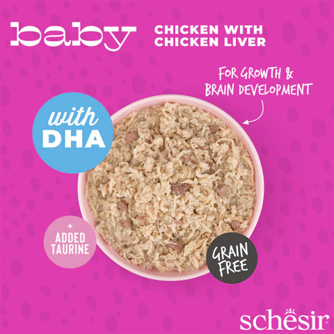 SCHESIR BABY Kurczak z LIVER 70g - Galeria zdjęcie 5