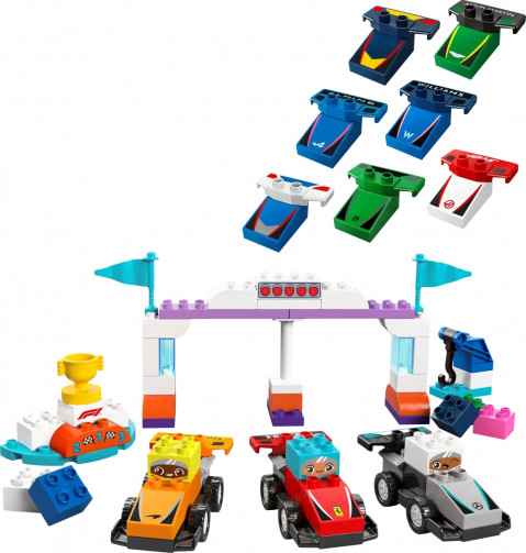 LEGO DUPLO TOWN 10445 Bolidy i kierowcy F1 - Galeria zdjęcie 3
