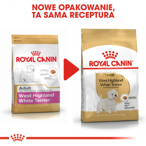 ROYAL CANIN BHN West Highland White Terrier Adult - sucha karma dla psa dorosłego - 3kg - Galeria zdjęcie 8