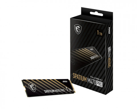 Dysk SSD MSI SPATIUM M470 Pro 1TB PCIe 4.0 NVMe M.2 2280 (S78-440L0J0-P83) - Galeria zdjęcie 5